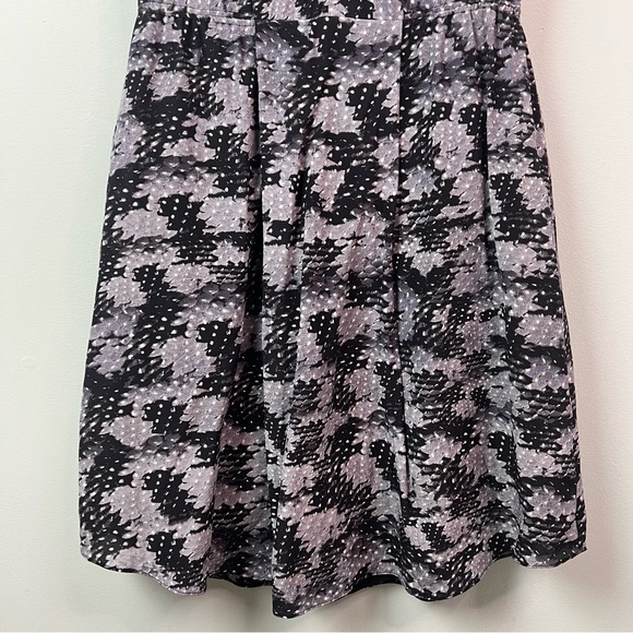 Rebecca Taylor Summer Storm Silk Sleeveless V-Neck Dress - Picture 7 of 15